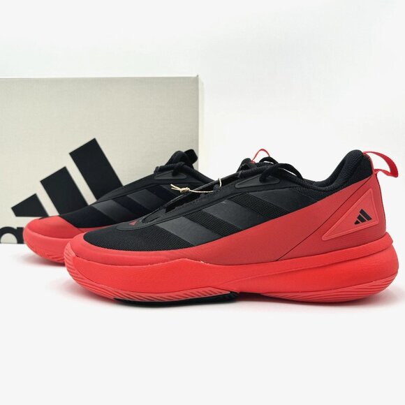 NEW adidas Subzone Basketball Sneakers Men\'s Size Black Red IH8555